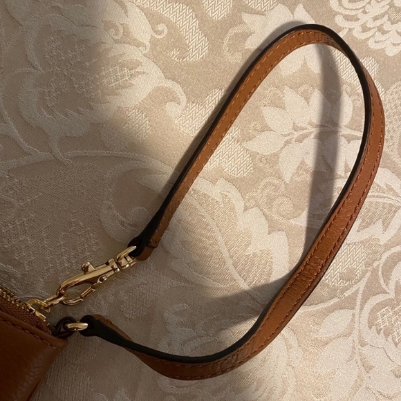 NWT Michael Kors Chestnut Brown Leather Wrislet - Picture 3 of 6